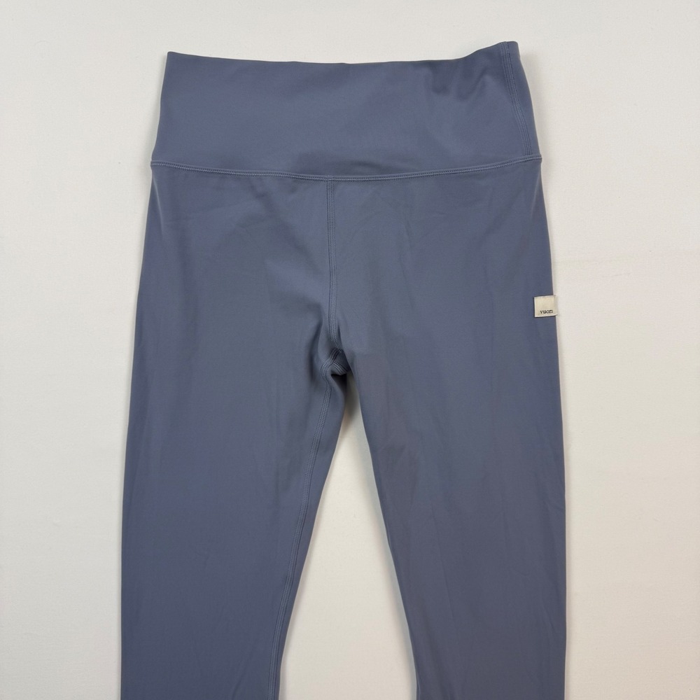 Vuori Daily Legging Blue Grey High Rise 7/8 Activewear VW4018 Womens Medium